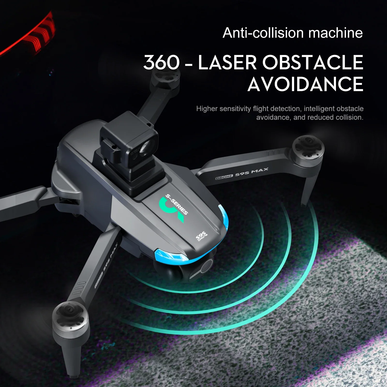 Nuevo S9S MAX MINI Drone 4K 2  - Drone Gps Module reseña y precio