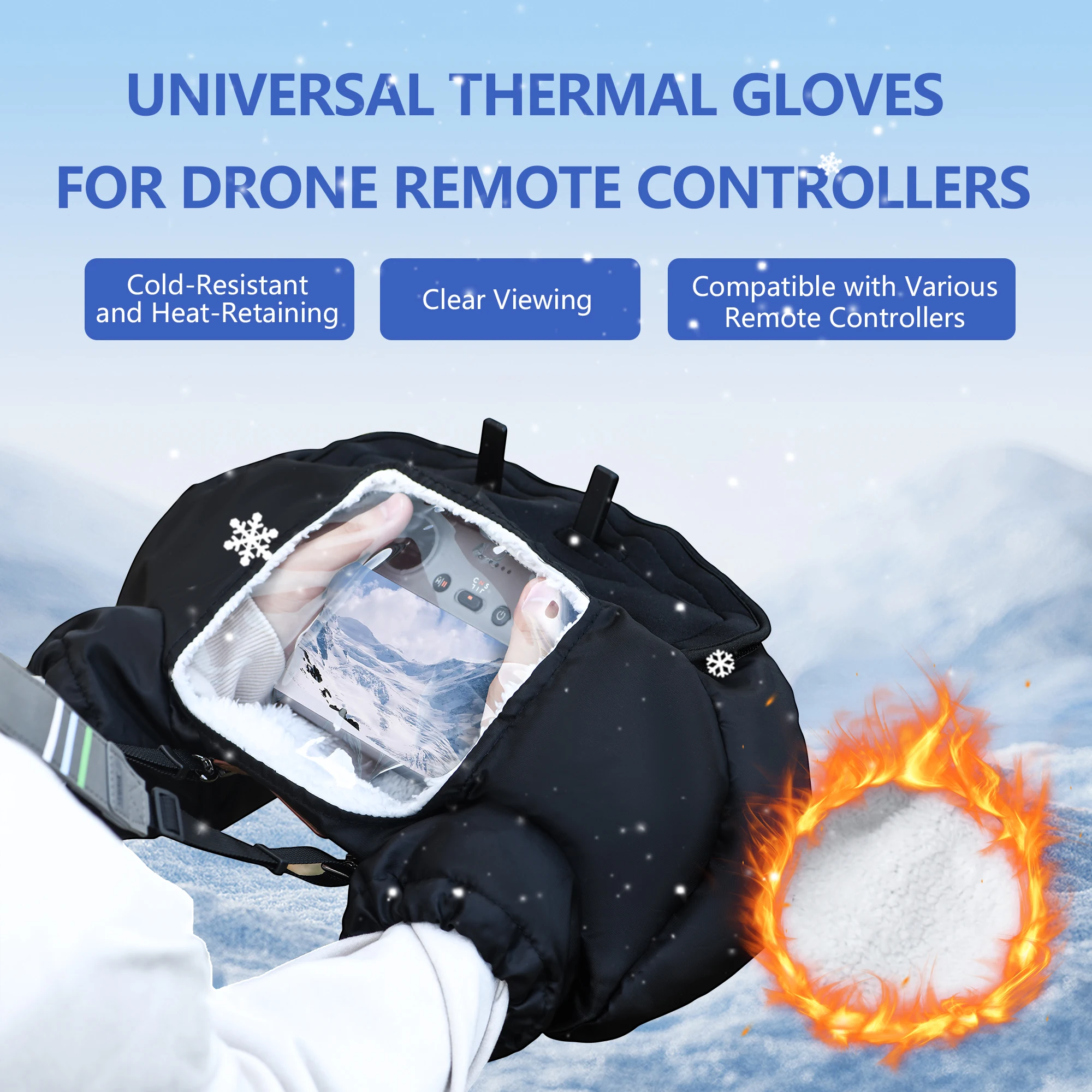 Guantes Cálidos de Invierno pa - Dji Drone Air 3 reseña y precio